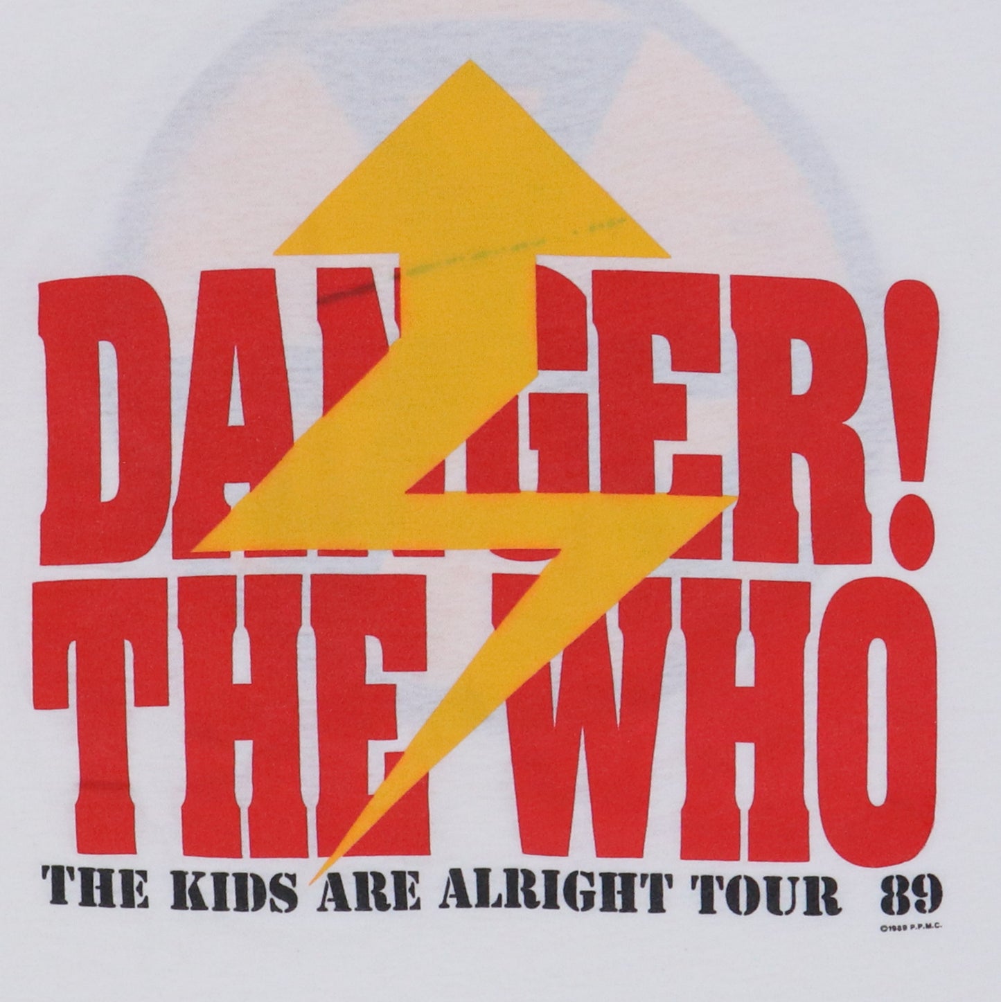 1989 The Who The Kids Are Alright Tour Shirt