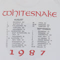 1987 Whitesnake Tour Shirt