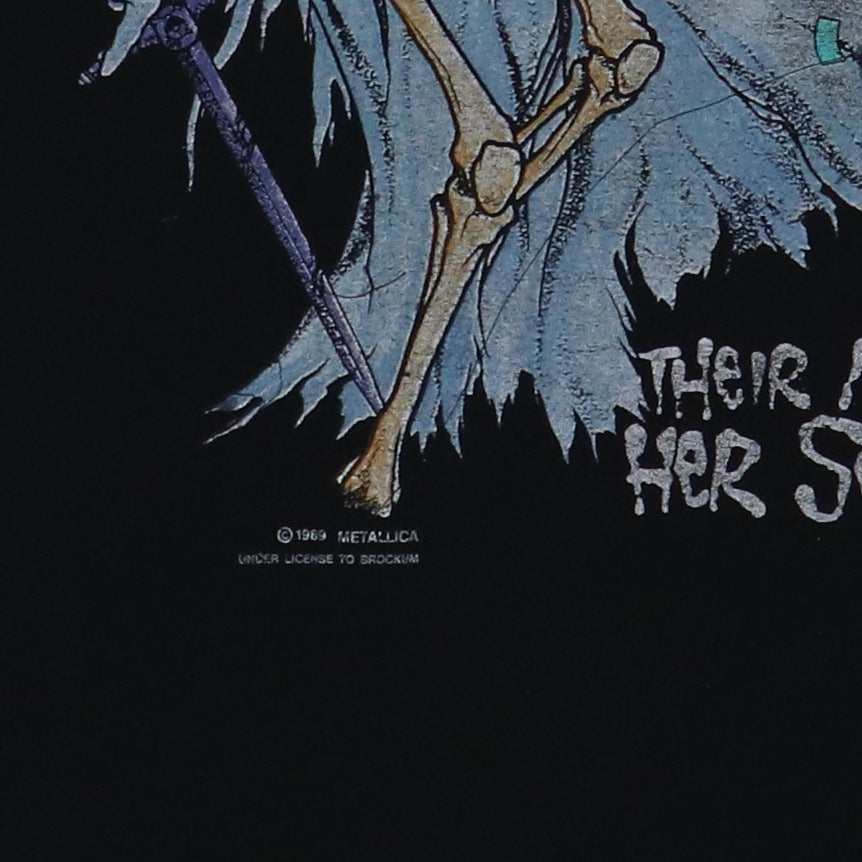 1989 Metallica Doris And Justice For All Shirt