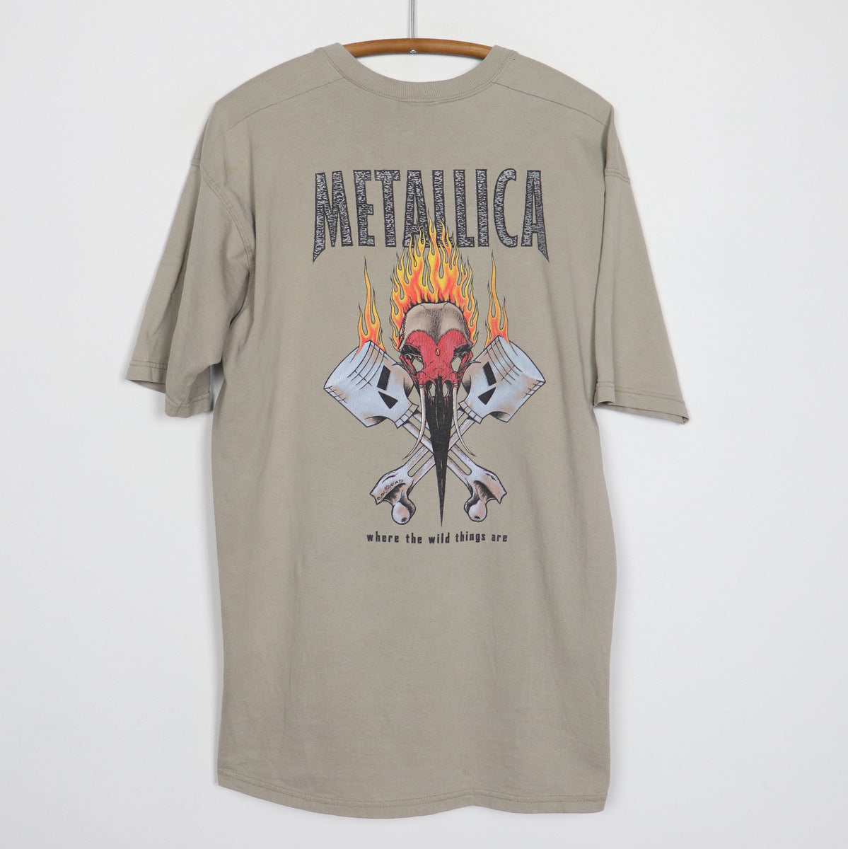 1997 Metallica Where The Wild Things Are Shirt