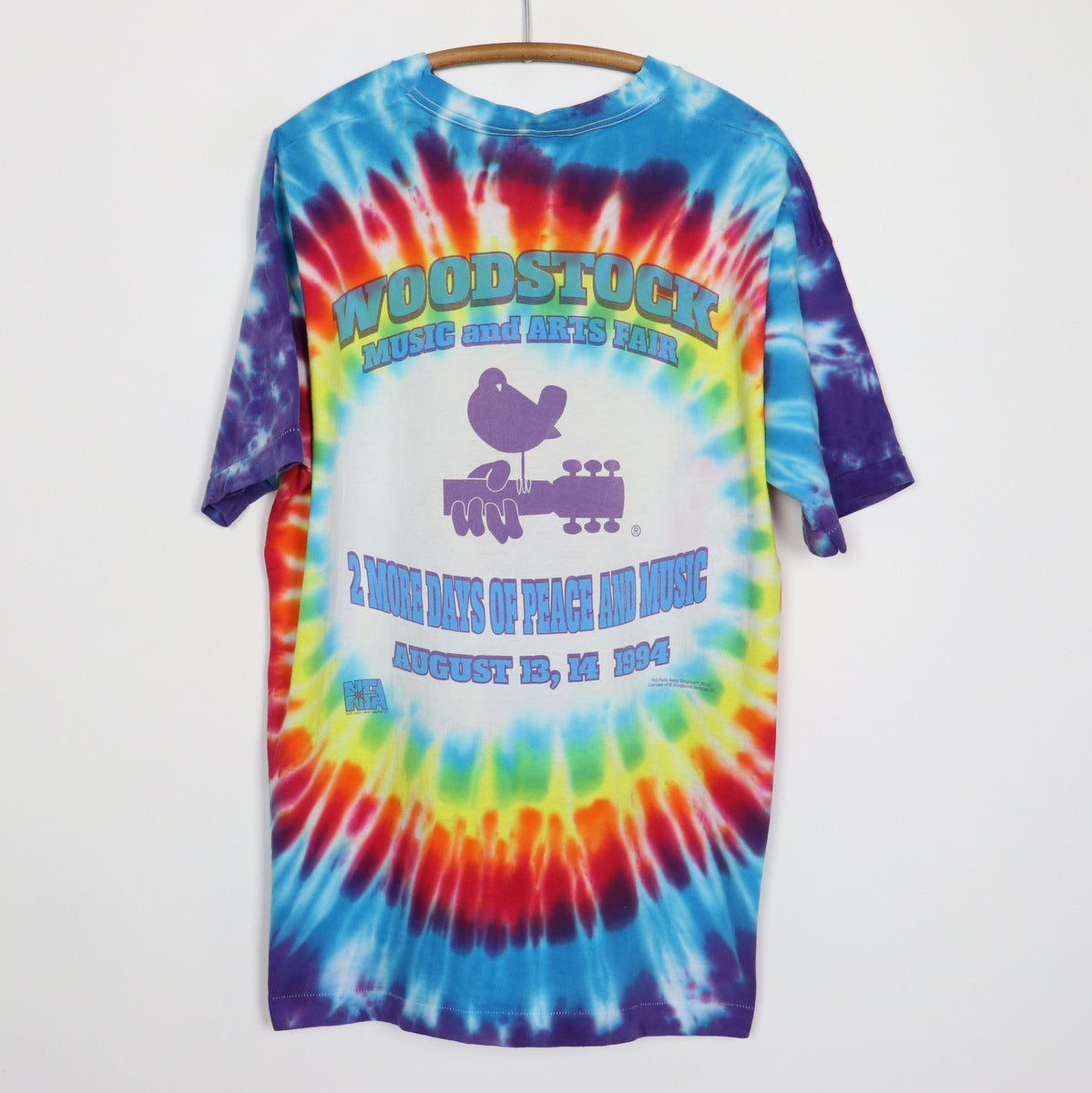 1994 Woodstock Concert Tie Dye Shirt