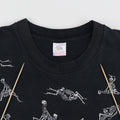 1990 Fashion Victim Skeleton Kama Sutra All Over Print Shirt