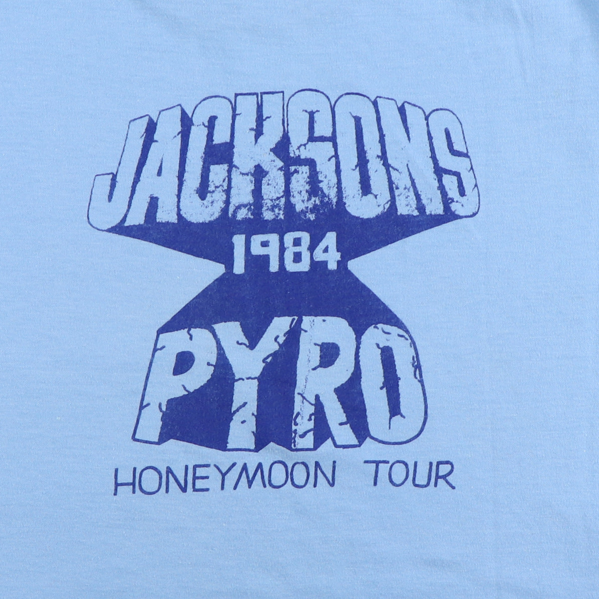 1984 Jacksons Victory Tour Pyro Crew Shirt