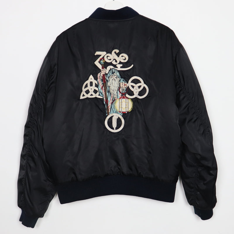 1980s Led Zeppelin Hermit Bomber Jacket