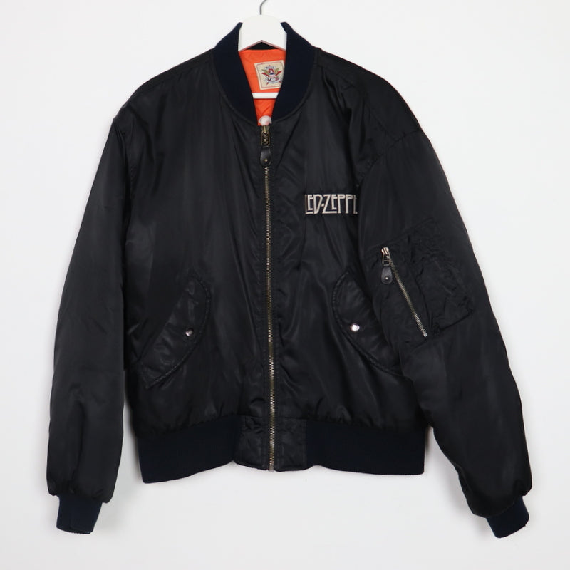 1980s Led Zeppelin Hermit Bomber Jacket