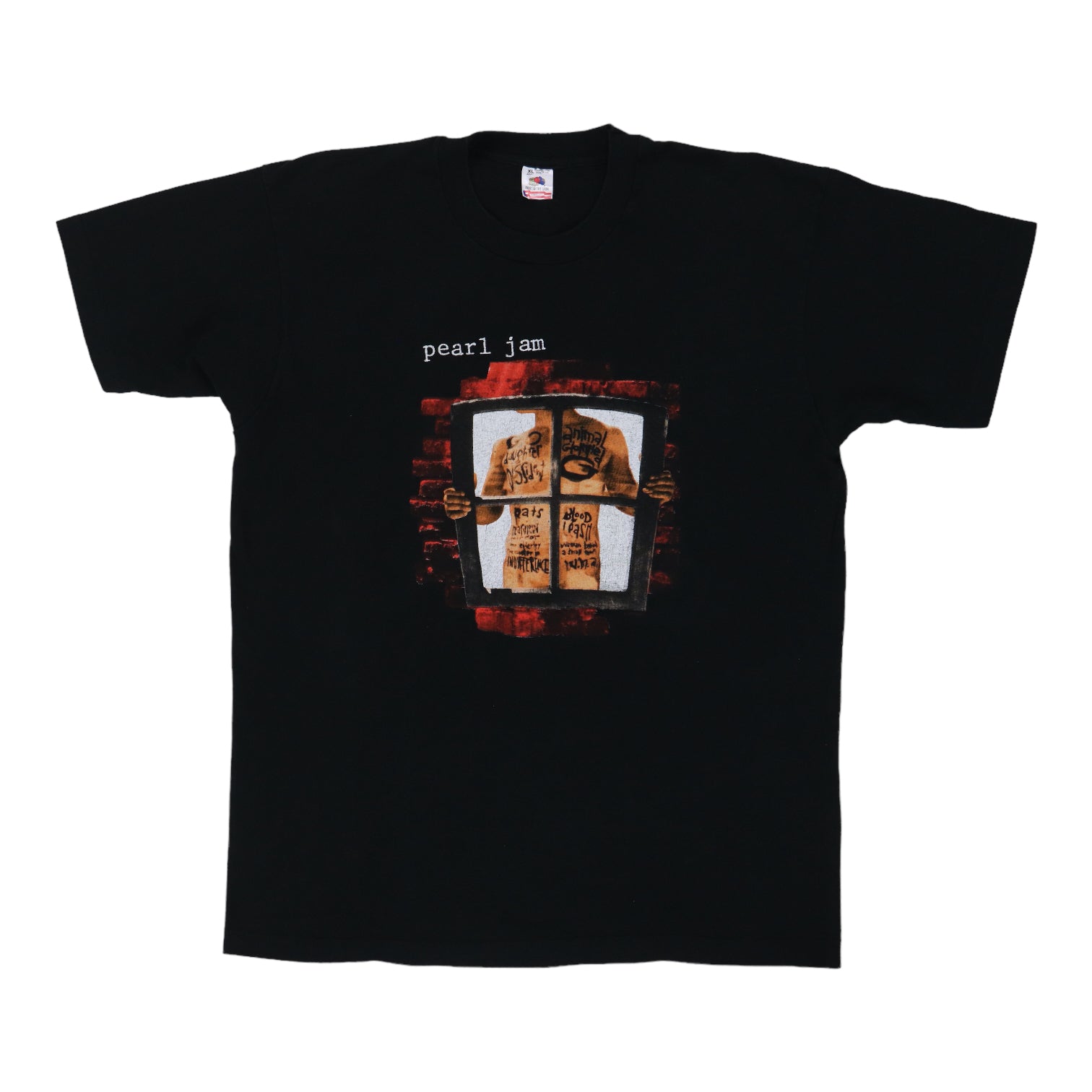 1990s Pearl Jam Window Pain Shirt – WyCo Vintage
