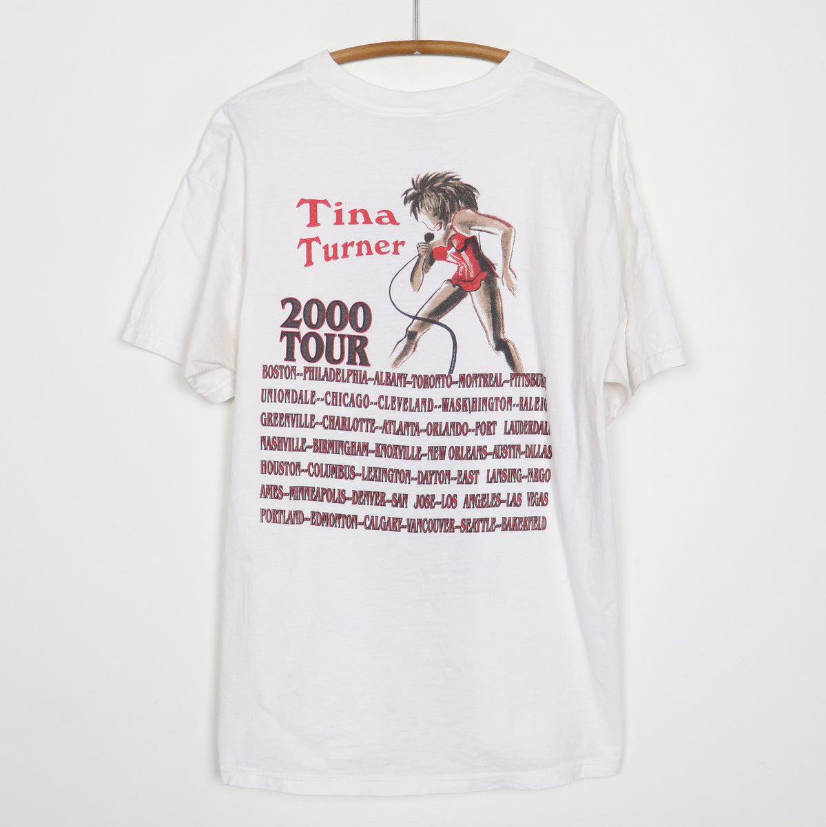 2000 Tina Turner Tour Shirt