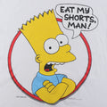 1990 The Simpsons Bart Simpson Eat My Shorts Man Shirt