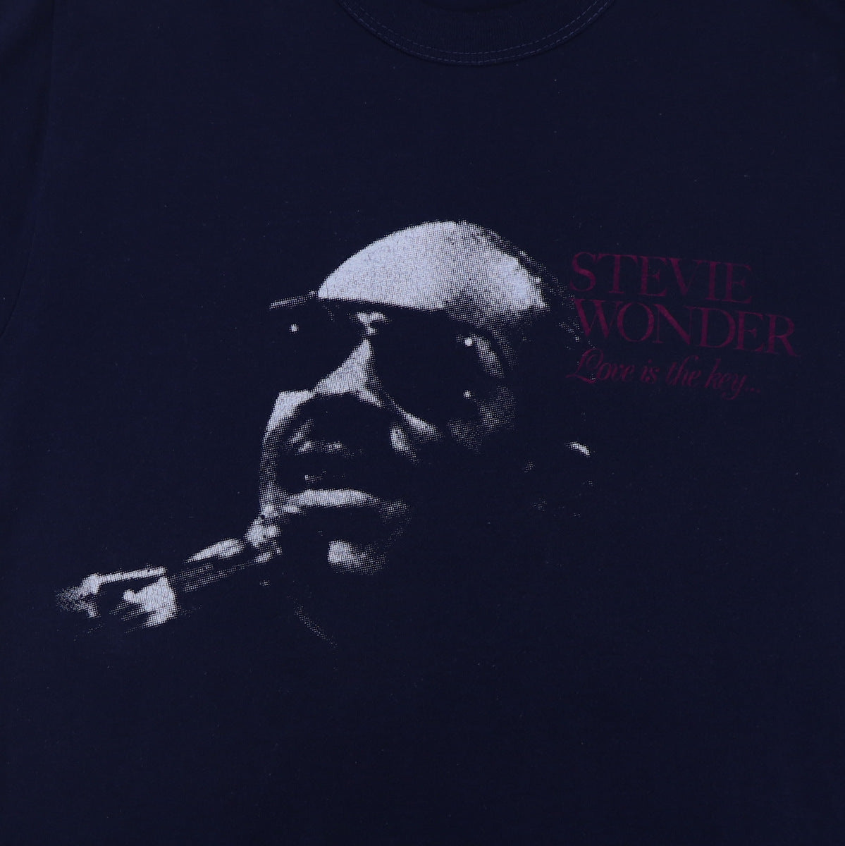 1987 Stevie Wonder Love Is The Key Tour Shirt