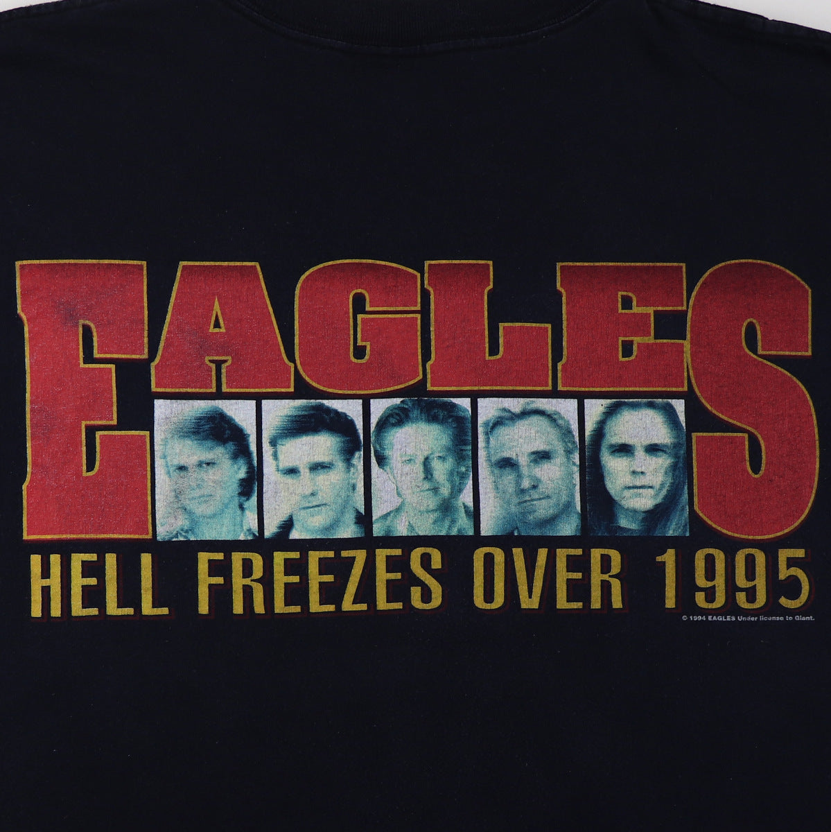 1995 Eagles Hell Freezes Over Tour Shirt