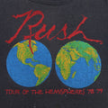 1979 Rush Hemispheres Tour Shirt