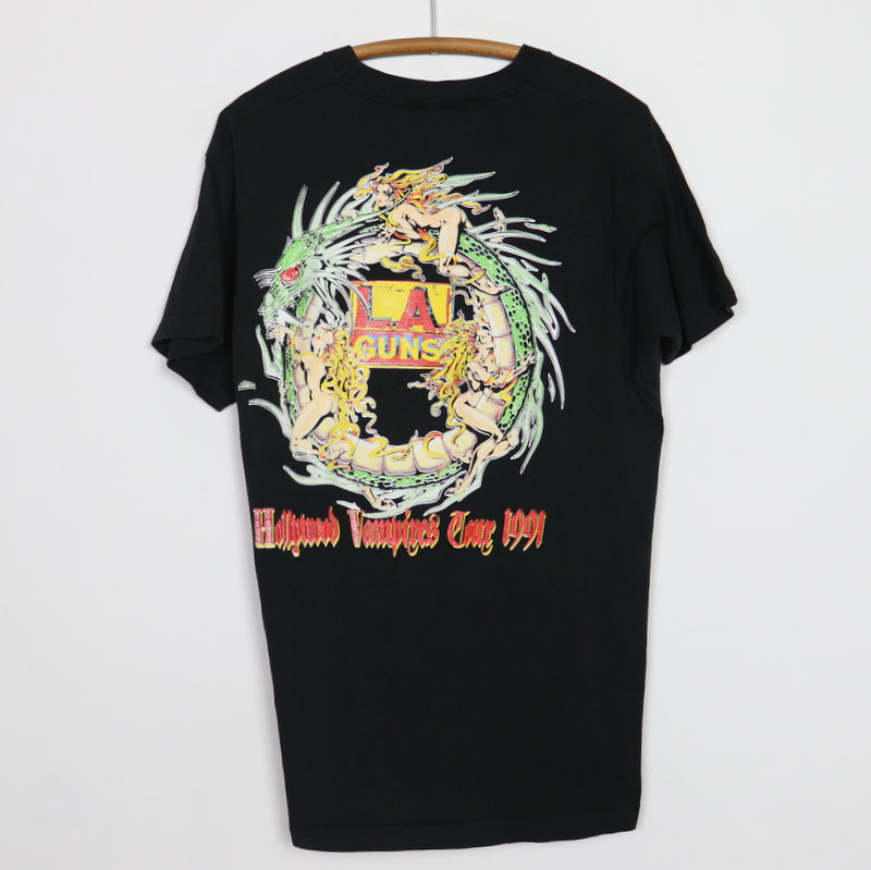 1991 LA Guns Hollywood Vampires Tour Shirt