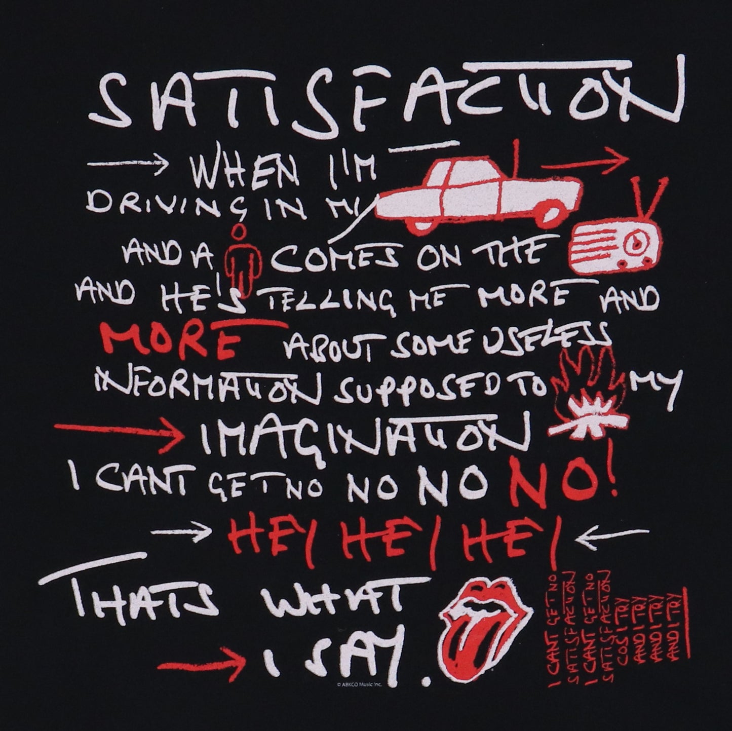 2002 Rolling Stones Tour Shirt