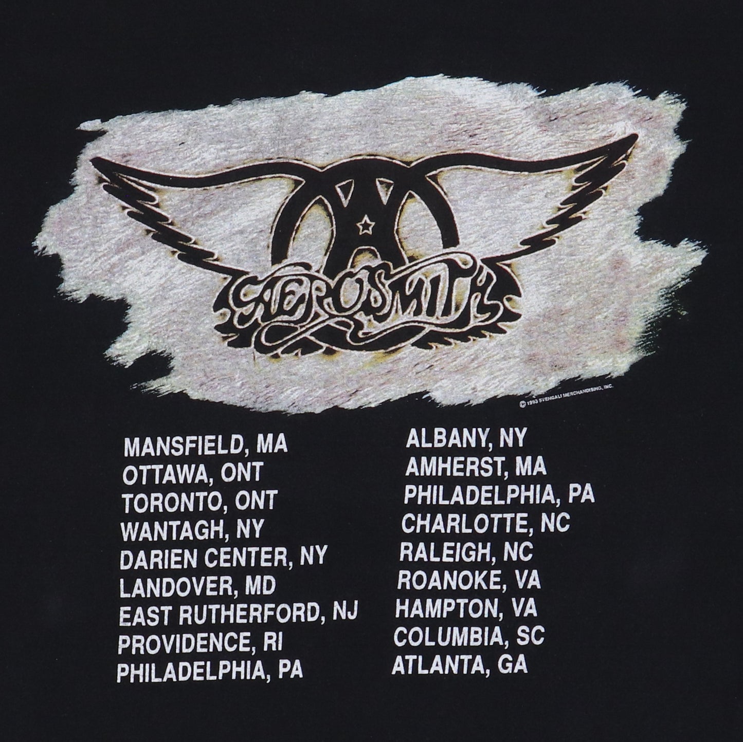 1993 Aerosmith Get A Grip Tour Shirt