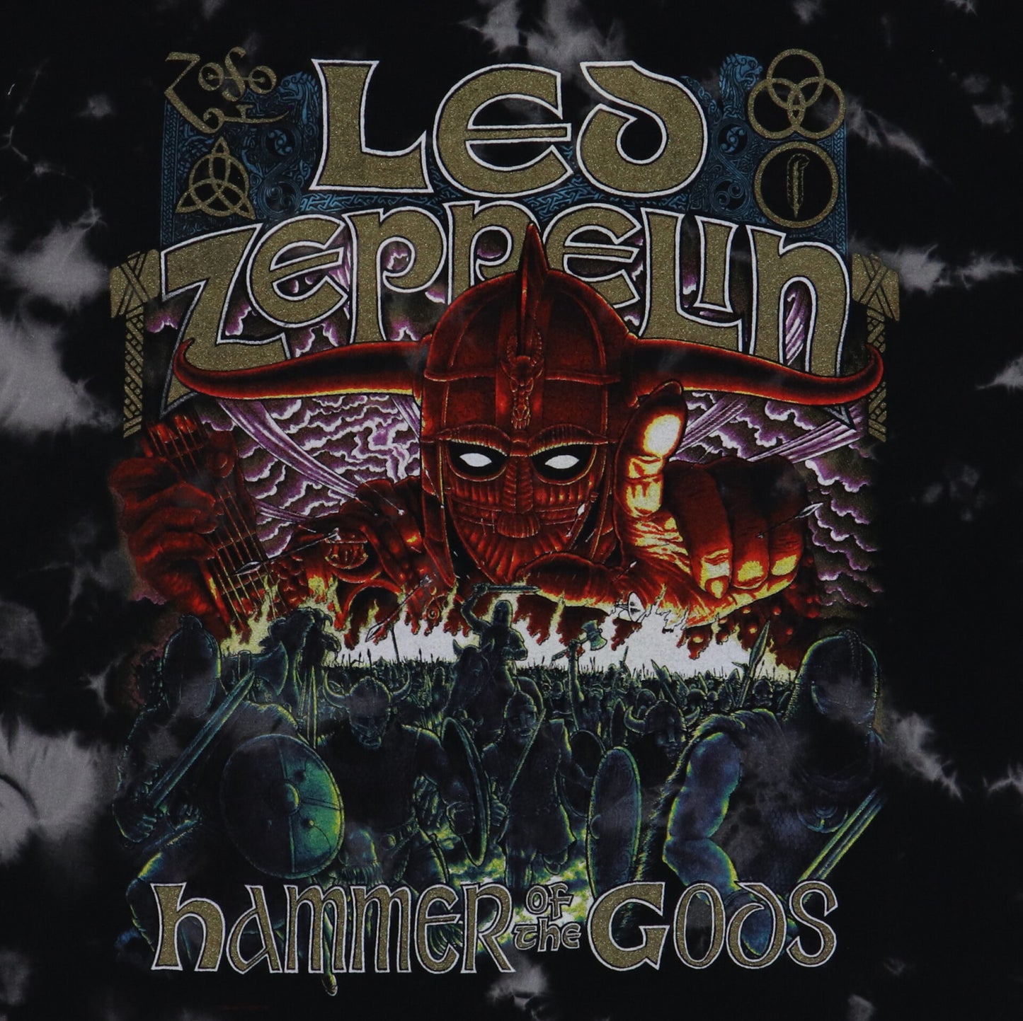 led zeppelin hammer of the gods t shirt