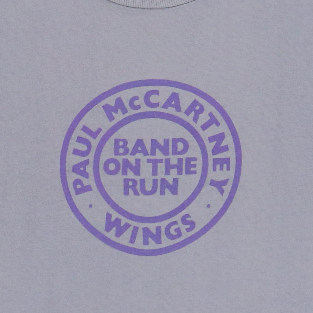 1973 Wings Paul McCartney Band On The Run Promo Shirt