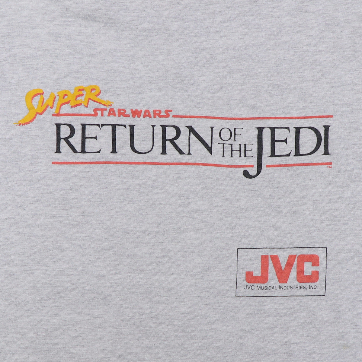 1990s Super Star Wars Return Of The Jedi SNES Promo Shirt