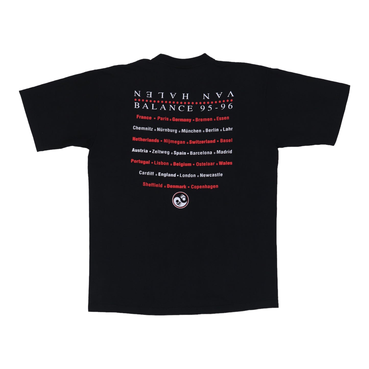 1995 Van Halen Balance Tour Shirt