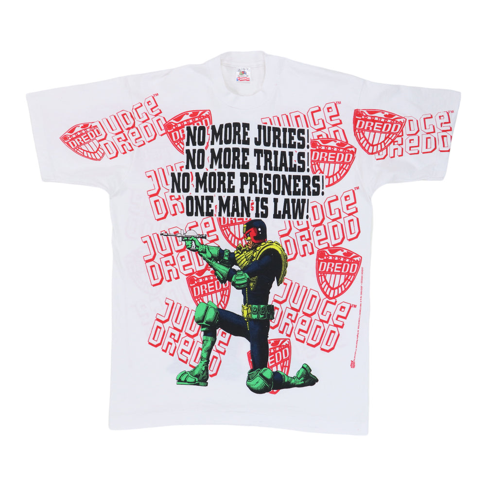 1995 Judge Dredd No More Juries All Over Print Shirt