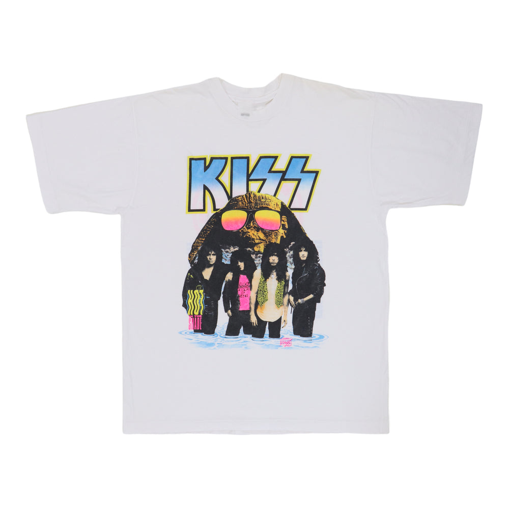 1990 Kiss Hot In The Shade Tour Shirt