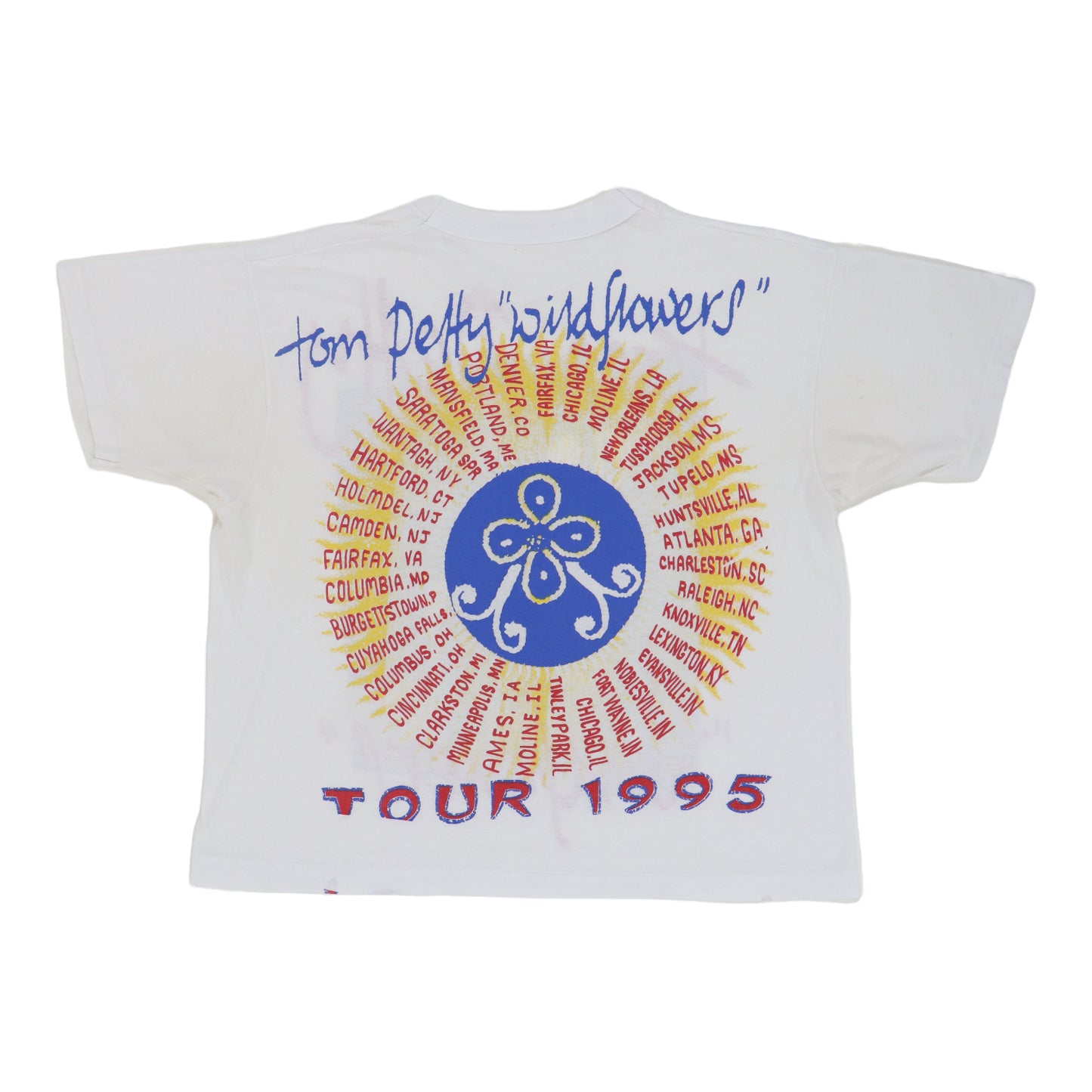 1998 Tom Petty Wildflowers Tour Shirt