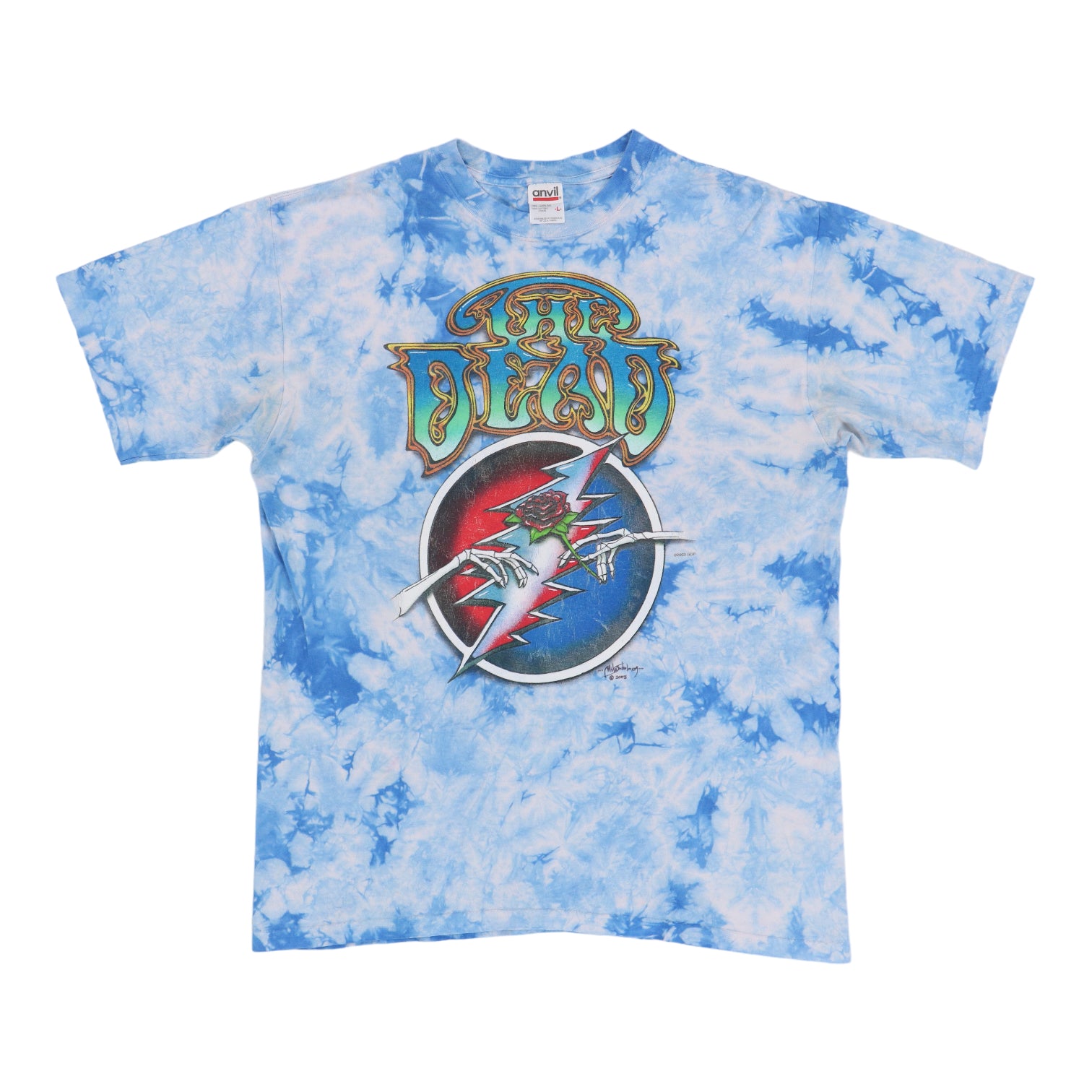 2003 The Dead Tie Dye Tour Shirt