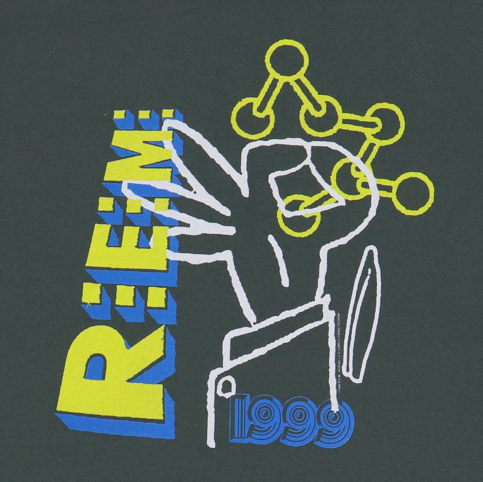 純正買付1999年物 R.E.M. rem レム ヴィンテージ Tシャツ REM-033 トップス