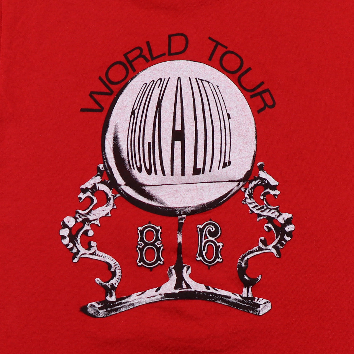 1986 Stevie Nicks Rock A Little World Tour Shirt