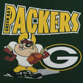 1997 Green Bay Packers Tasmanian Devil NFL Warner Brothers Shirt