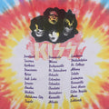 1996 Kiss Reunited & Rockin Tour Tie Dye Shirt