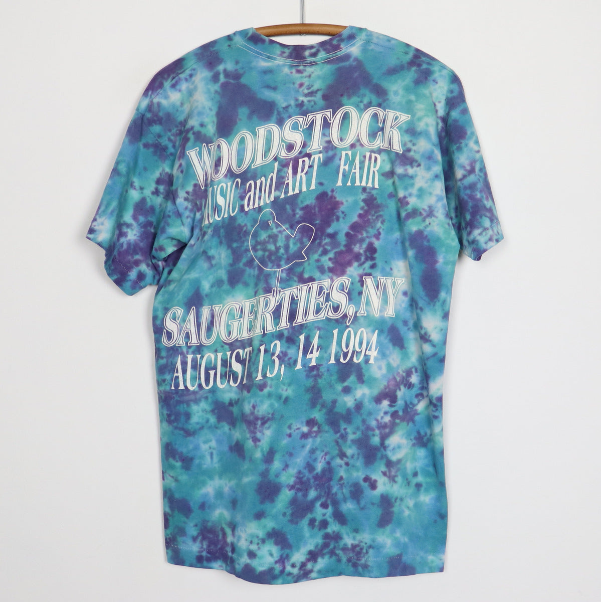 1994 Woodstock Music And Art Fair Concert Tie Dye Shirt