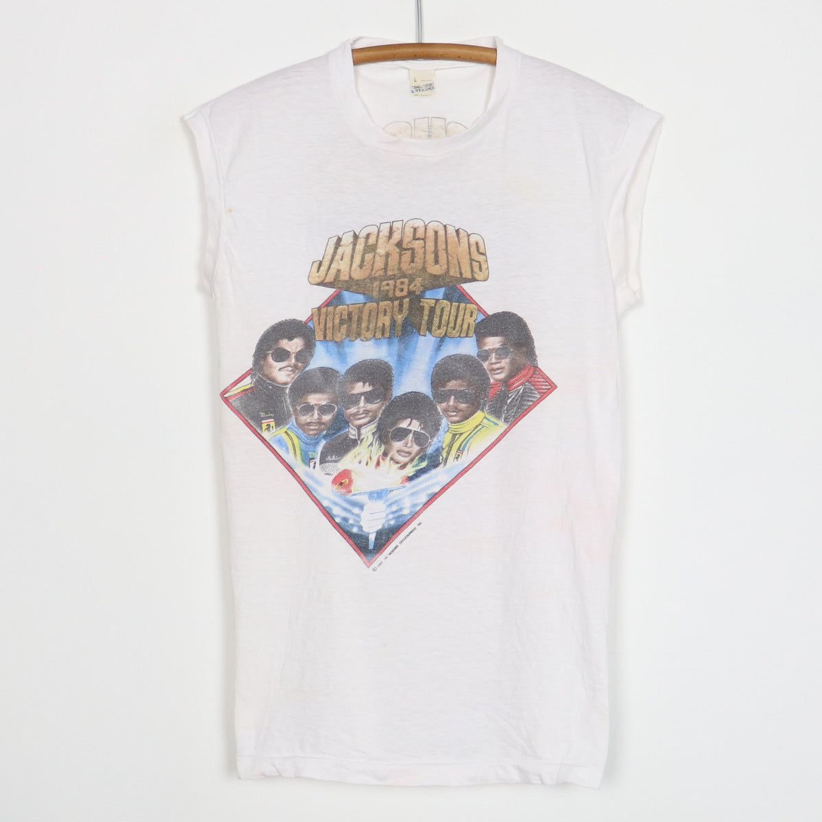 1984 Jacksons Victory Tour Sleeveless Shirt