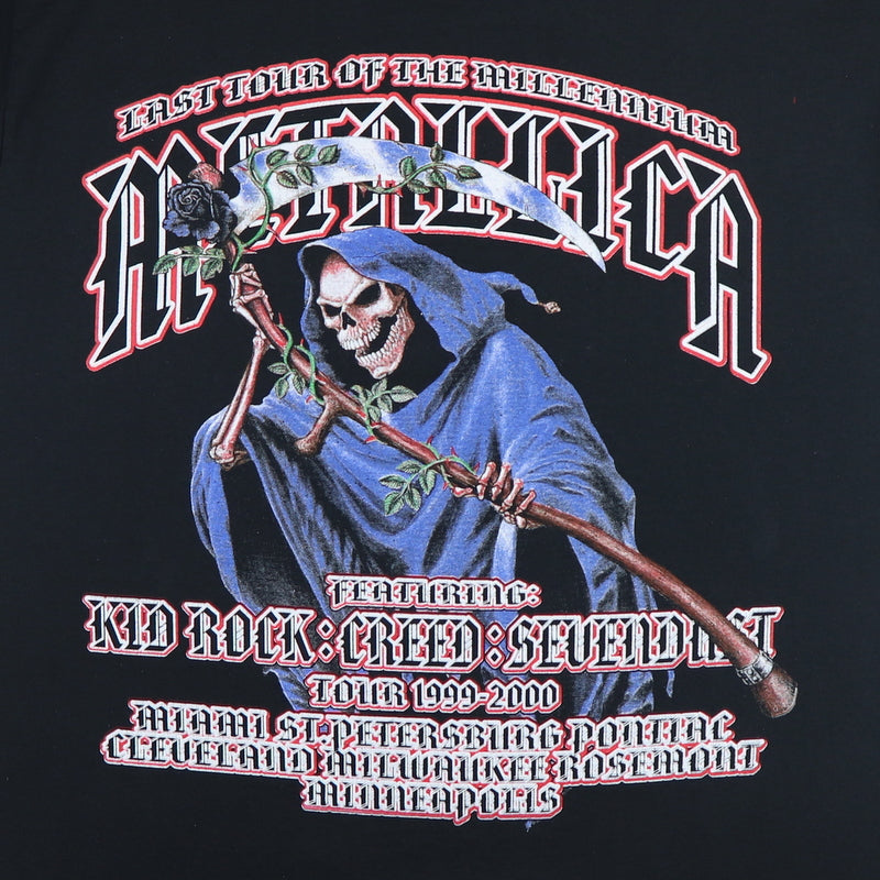 1999 Metallica Last Tour Of The Millennium Shirt