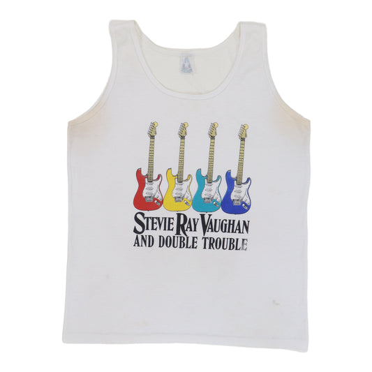 1980s Stevie Ray Vaughan And Double Trouble Tank Top Shirt