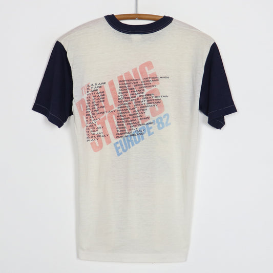 1982 Rolling Stones European Tour Shirt