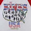 1983 The Kinks State Of Confusion Tour Jersey Shirt