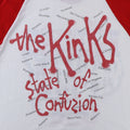 1983 The Kinks State Of Confusion Tour Jersey Shirt