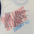 1982 Rolling Stones European Tour Shirt