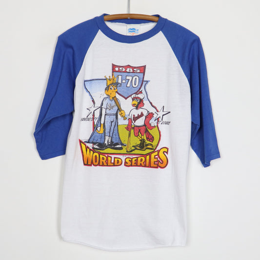 1985 Kansas City Royals St Louis Cardinals World Series Jersey Shirt