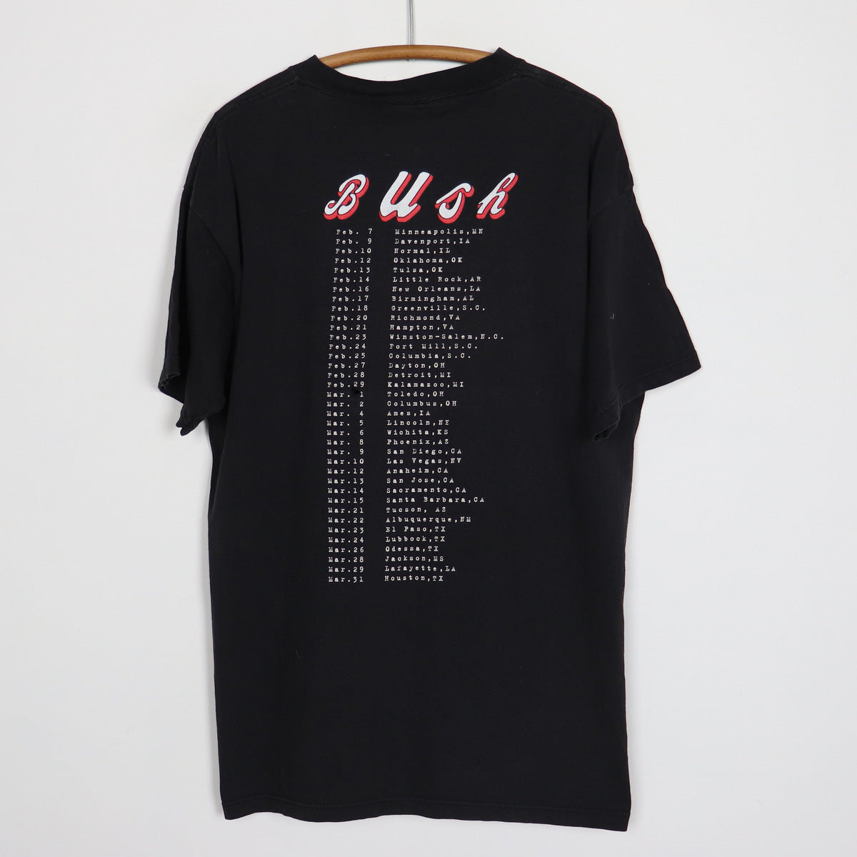 1994 Bush Everything Zen Tour Shirt