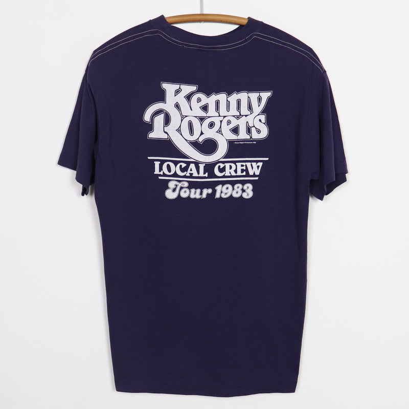 1983 Kenny Rogers Local Crew Tour Shirt