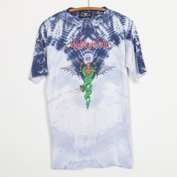 motley crue tie dye t shirt