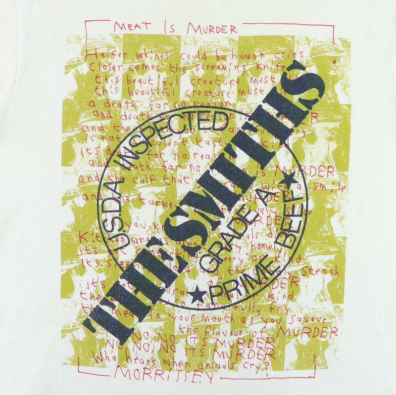 1980s The Smiths Meat Is Murder Shirt