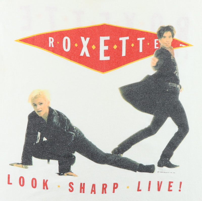 1989 Roxette Look Sharp Live Shirt – WyCo Vintage