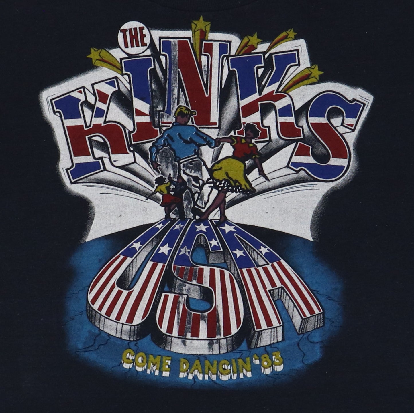 1983 The Kinks State Of Confusion Tour Shirt