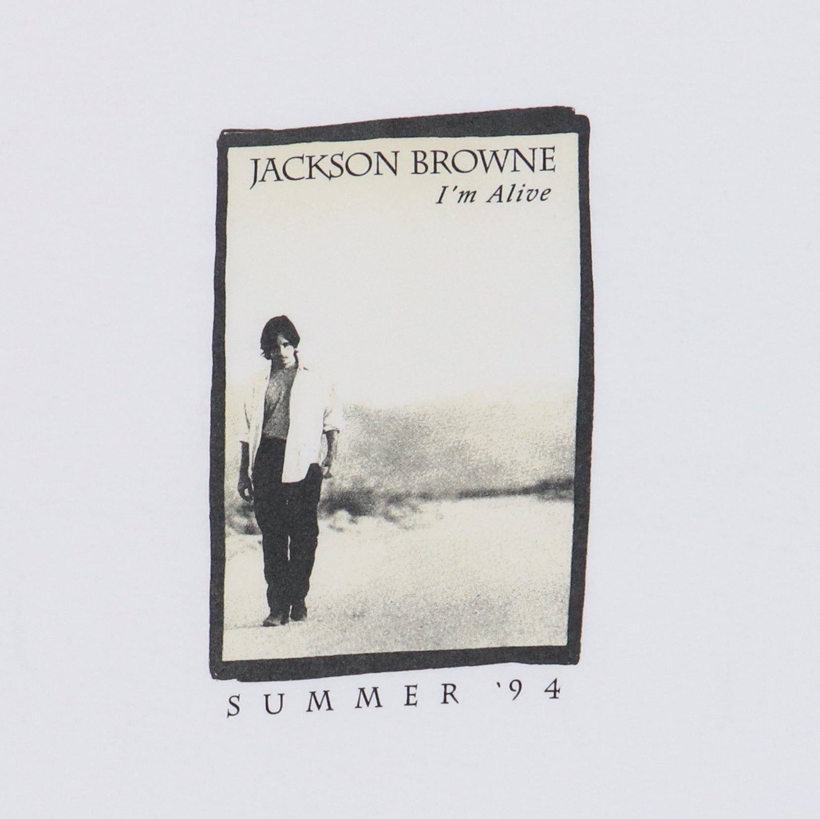 1994 Jackson Browne I'm Alive Tour Shirt – WyCo Vintage