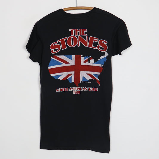 1981 Rolling Stones North American Tour Shirt