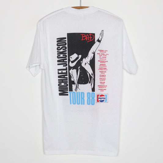 1988 Michael Jackson Bad Tour Shirt