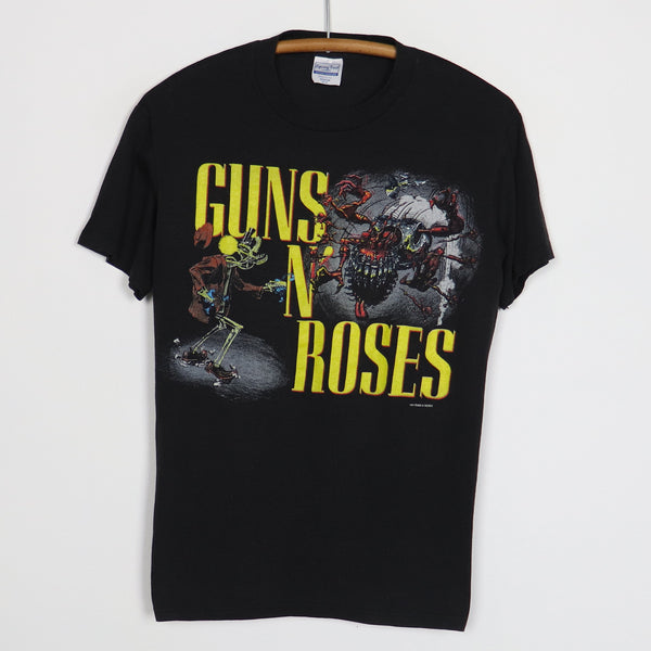 1987 Guns N Roses Was Here Tour Shirt