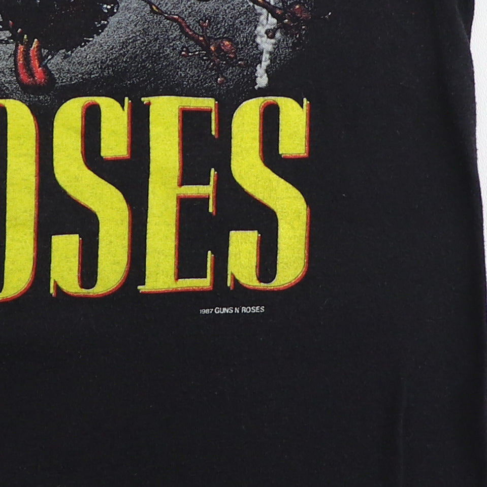 1987 Guns N Roses Was Here Tour Shirt